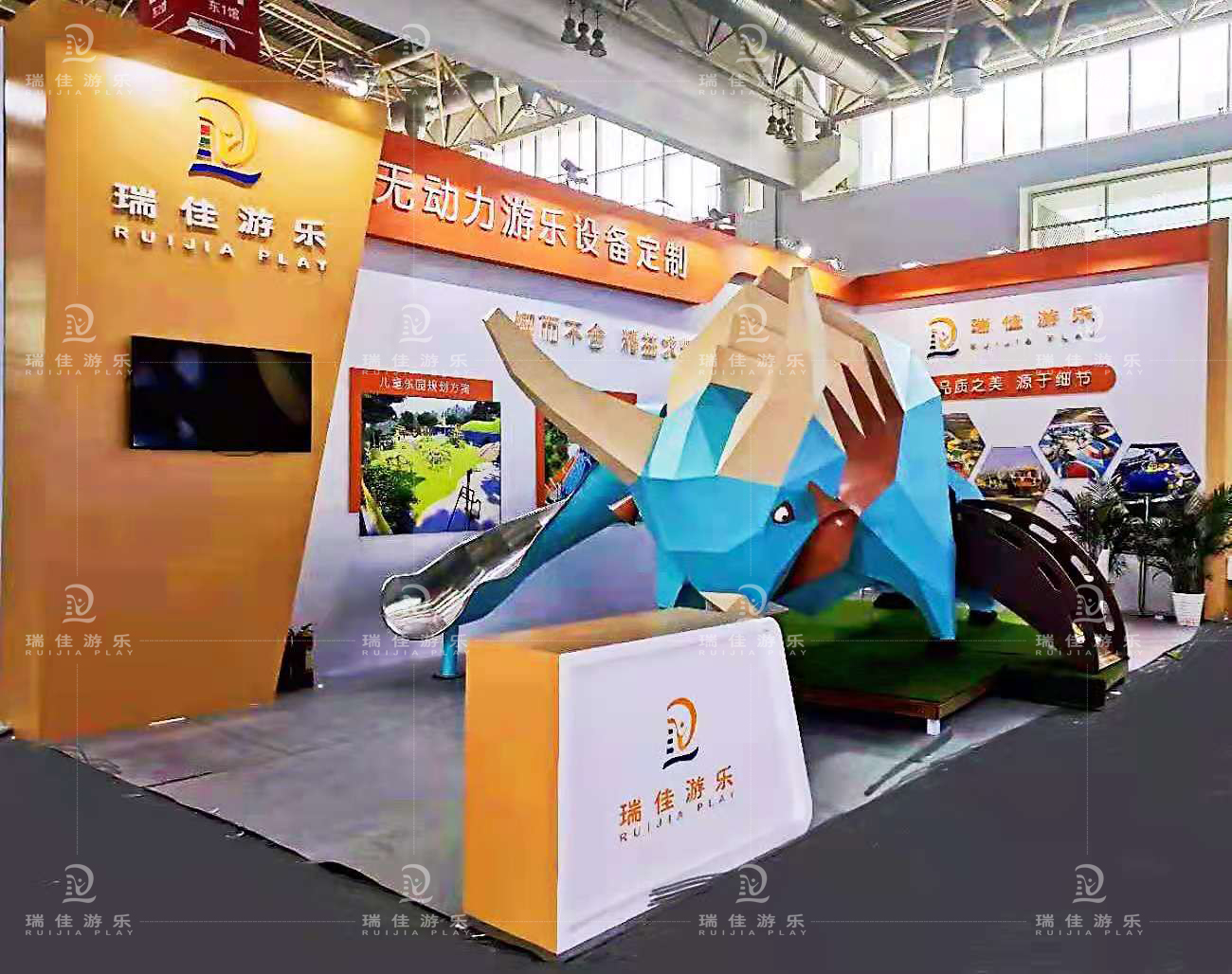 2021《国际游乐设施设备博览会》在京圆满落幕，瑞佳游乐展品《就是牛》博得粉丝无数！
